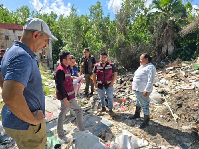 Gobierno de Quintana Roo, con Óscar Rébora al frente de SEMA, clausura tiraderos clandestinos en Laguna Chacmuchuch
