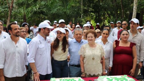 Óscar Rébora encabeza la conmemoración del 30° aniversario del Parque Ecológico Kabah