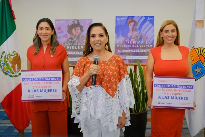 Quintana Roo se adhiere al “Compromiso Nacional por la Vida, la Tranquilidad y la Felicidad de las Mujeres”