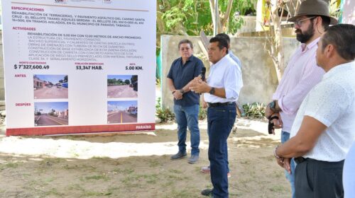 Tabasco rebasa metas en obras de infraestructura