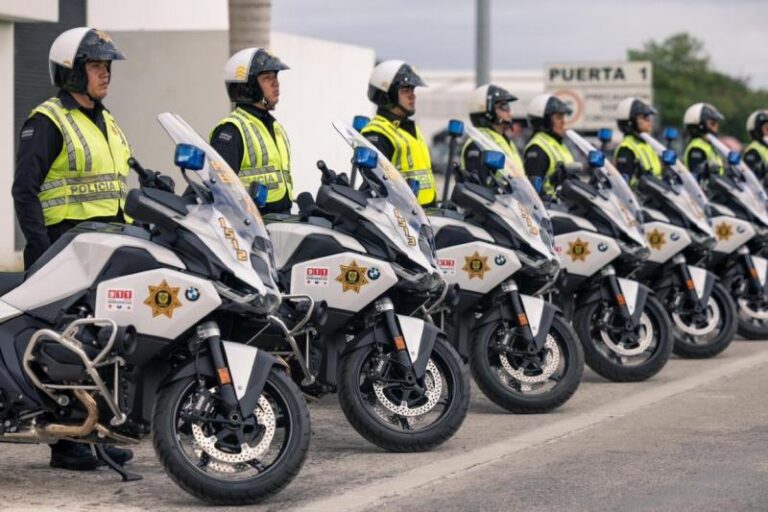 Yucatán refuerza su seguridad con nuevas motocicletas patrulla