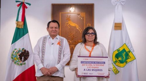 Yucatán se suma al compromiso nacional por la vida y el respeto a las mujeres