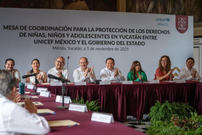 Yucatán y Unicef fortalecen la protección de infancias