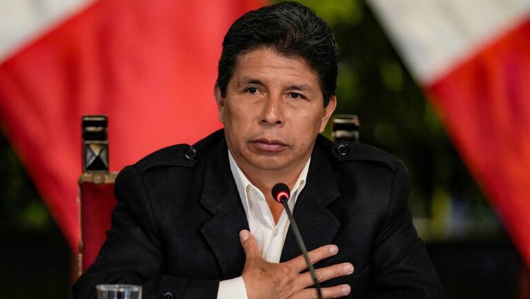 Pedro Castillo, expresidente de Perú, es condenado a más de 11 años de prisión por el delito de “rebelión”