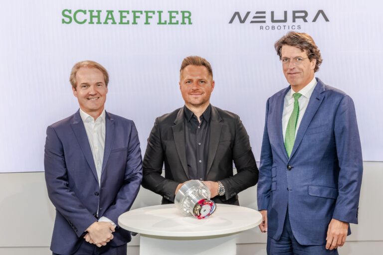Schaeffler e Neura Robotics iniciam uma colaboração estratégica orientada para o futuro