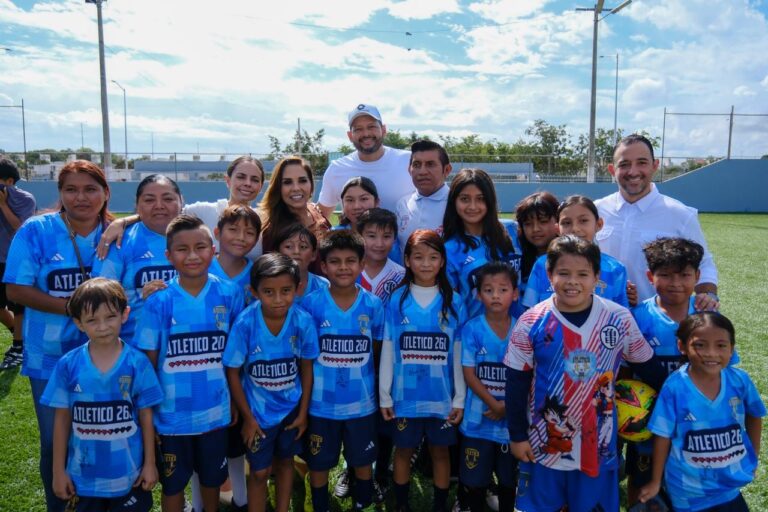 Cancha renovada en Región 258 impulsa deporte y transforma la vida de niños y jóvenes