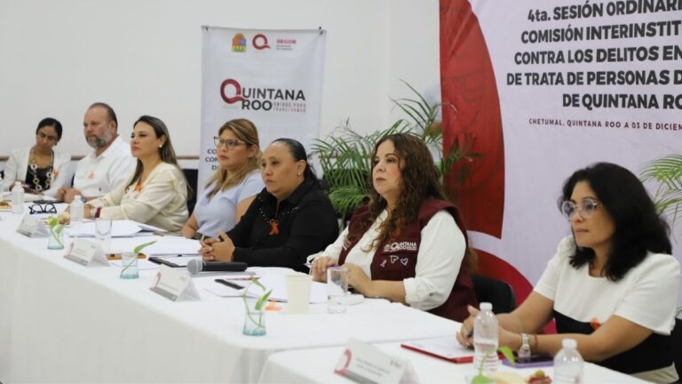 Combate a la trata en Quintana Roo avanza con apoyo de organismos internacionales y nuevas herramientas