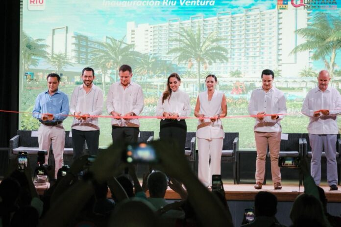 Inauguran el nuevo Hotel Riu Ventura en Cancún