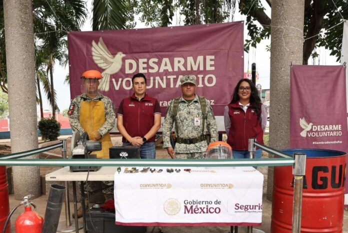 Invitan a participar en campaña de desarme voluntario en Tabasco