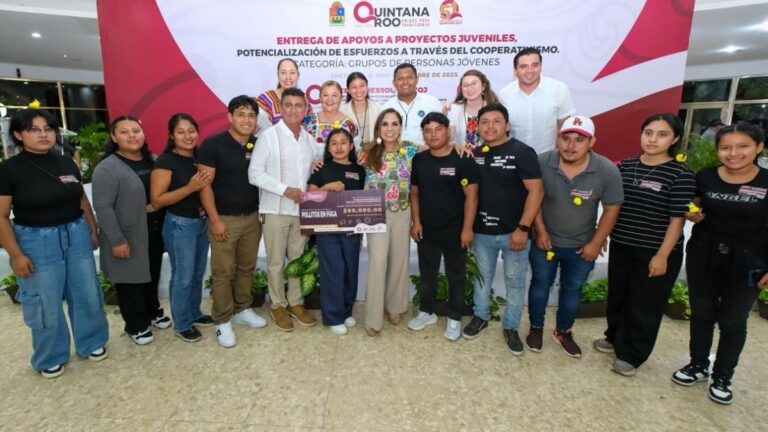 Mara Lezama lanza programa histórico con 5.7 millones de pesos para apoyar a jóvenes emprendedores