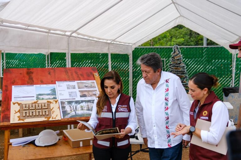 Supervisan construcción de más de mil Viviendas para el Bienestar en Cancún