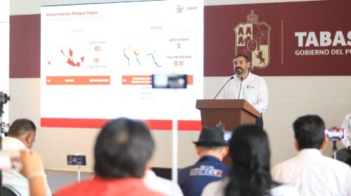 Tabasco logra una reducción del 79% en casos de dengue