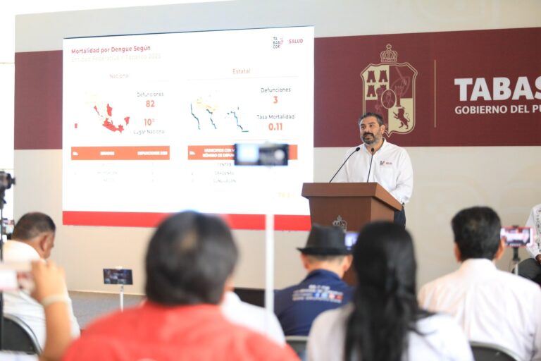 Tabasco logra una reducción del 79% en casos de dengue