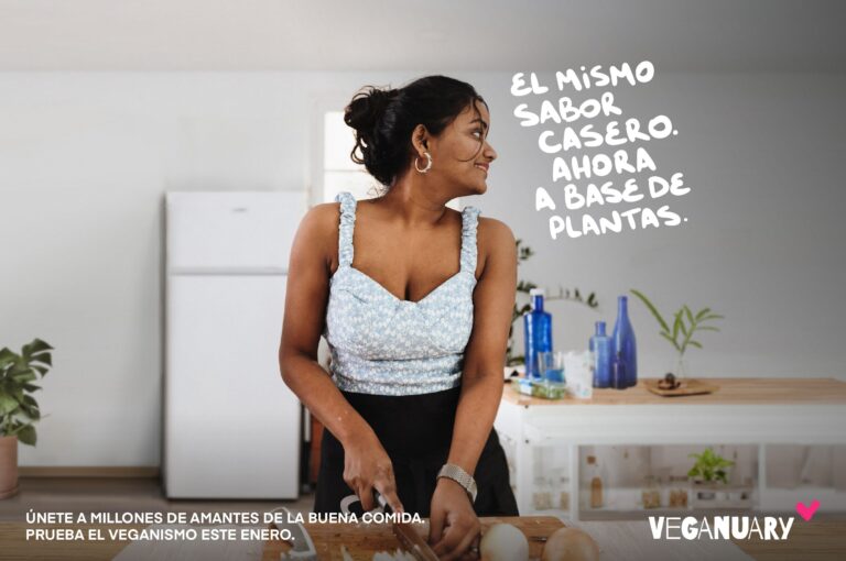 Veganuary lanza su campaña 2026 en Latinoamérica: “Nuevo Año, Mismo Tú”