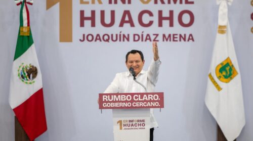 Díaz Mena rinde su Primer Informe de Gobierno
