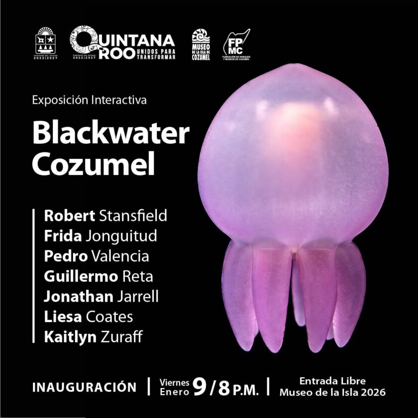 FPMC invita a su primera exposición del año-Blackwater Cozumel