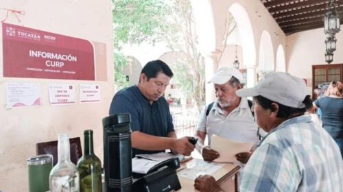 Gobierno de Yucatán apoya en la implementación de la CURP Biométrica