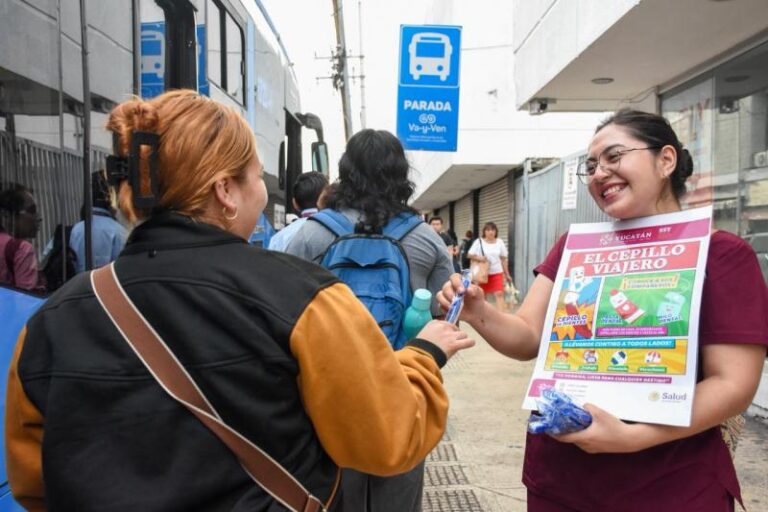 Impulsan la campaña “Cepillo Viajero” para fortalecer la salud bucal en Yucatán