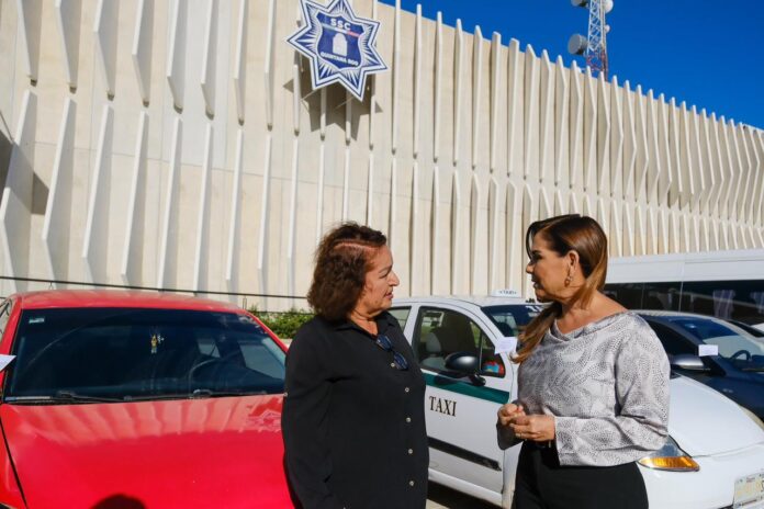 Mara Lezama entrega 23 vehículos y motos recuperadas