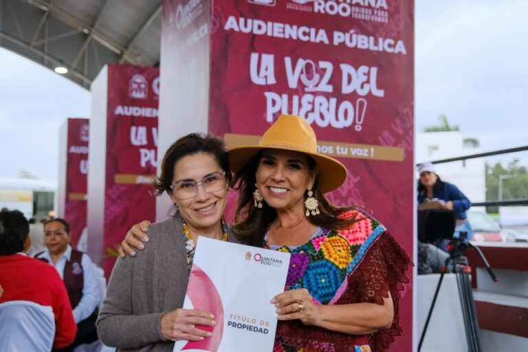 Mara Lezama realiza la primera audiencia pública de 2026 en Cozumel