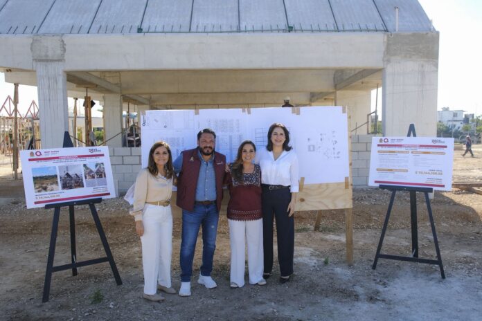 Mara Lezama supervisa avances de la Fábrica de Artes y Oficios de Playa del Carmen