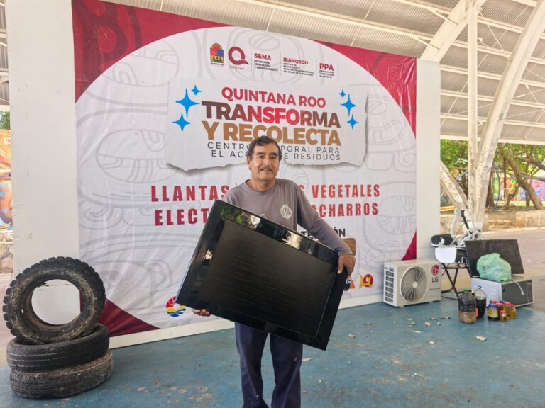 Quintana Roo inicia el año con jornada de recolección de electrónicos