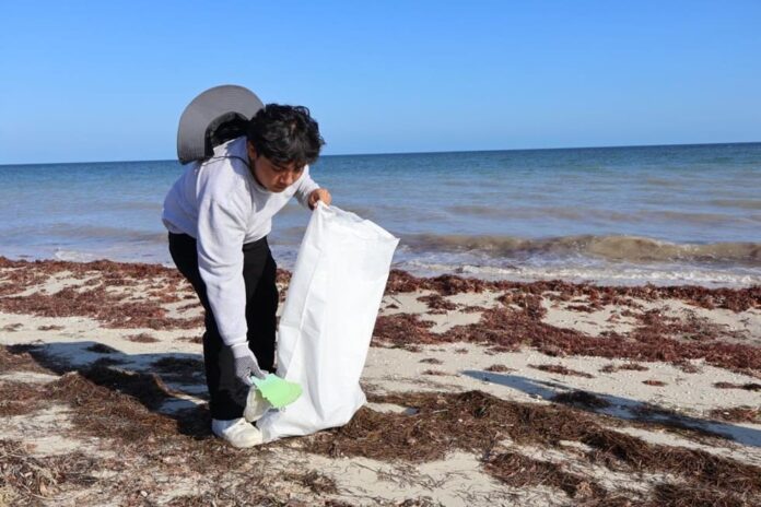 Retiran toneladas de residuos en Veracruz y Yucatán