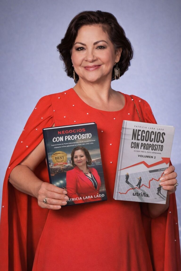 Patricia Lara Ladd llega a México para presentar “Negocios con propósito – Volumen 2”