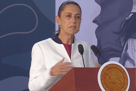 Lanza Claudia Sheinbaum advertencia a familias de las víctimas del accidente Tren Interoceánico
