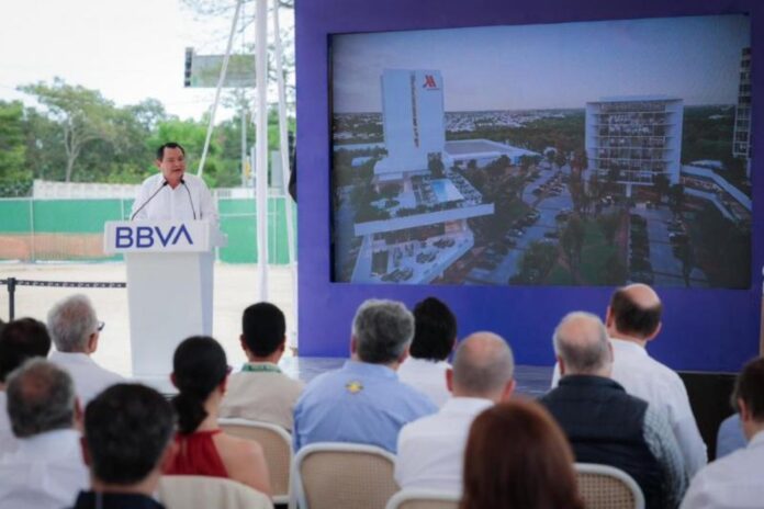 Arranca construcción de la sede de la División Sureste de BBVA en Mérida