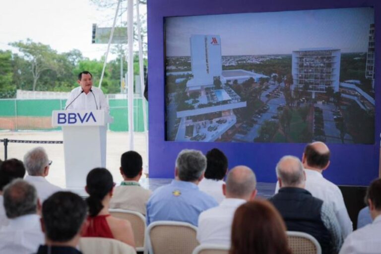 Arranca construcción de la sede de la División Sureste de BBVA en Mérida