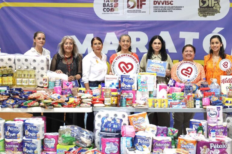Arranca el Maratón de Ayuda 2026 en beneficio de los 24 Centros Asistenciales del DIF Tabasco
