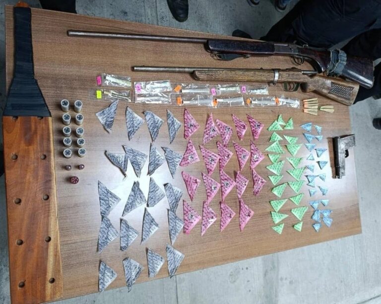 Aseguran armas y vehículos del Cártel de Sinaloa en Chiapas