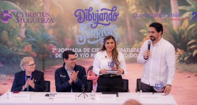Convocan a jornada de cirugías gratuitas de labio y paladar hendido en Yucatán