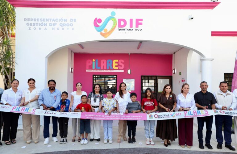 Inauguran Centro Pilares en Cancún; contó con una inversión superior a 26.5 mdp