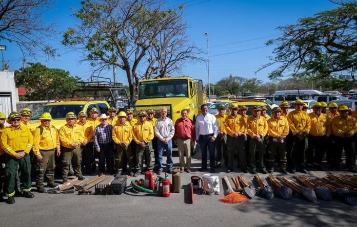 Yucatán se alista para a próxima temporada de incendios agrícolas y forestales