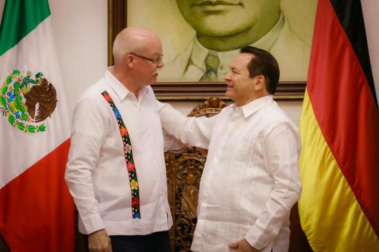 Yucatán y Alemania exploran áreas de cooperación