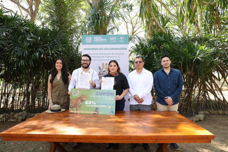 Yumka’ y hoteleros de Tabasco firman convenio de colaboración