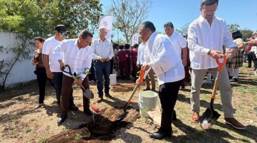 Inicia el programa "Renacimiento Verde en tu Escuela" en Mérida
