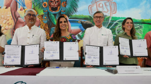 Firman convenio para frenar la deforestación en la Península de Yucatán