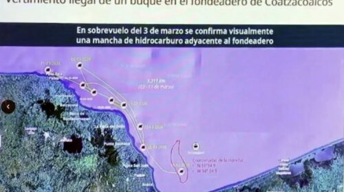 Derrame en el Golfo de México tiene 3 fuentes de origen: Marina