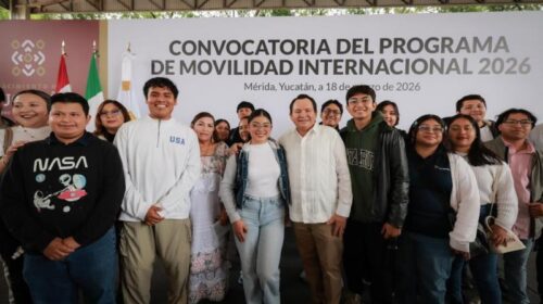 Díaz Mena lanza el Programa de Movilidad Internacional 2026