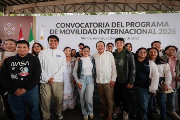 Díaz Mena lanza el Programa de Movilidad Internacional 2026