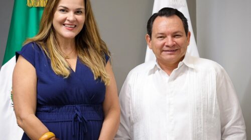 Díaz Mena y Cecilia Patrón acuerdan trabajo coordinado para garantizar el desarrollo de Mérida