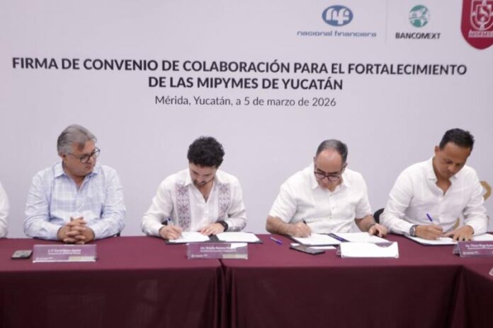 Gobierno de Yucatán y Nacional Financiera suman esfuerzos para impulsar a las MiPyMEs