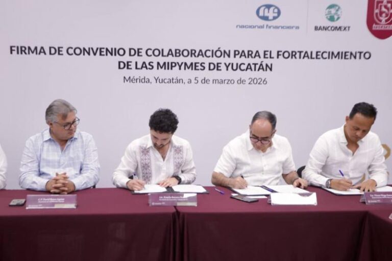 Gobierno de Yucatán y Nacional Financiera suman esfuerzos para impulsar a las MiPyMEs