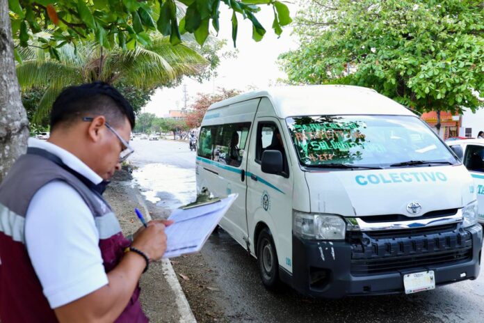 IMOVEQROO realiza estudios de movilidad en Playa del Carmen para fortalecer el transporte público