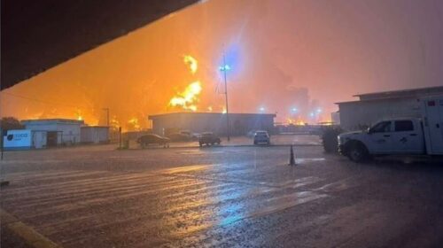 Incendio en refinería de Dos Bocas, Tabasco, deja cinco muertos