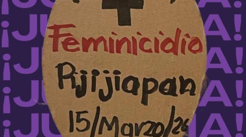 Investigan feminicidio de Rosmery, en Pijijiapan, Chiapas