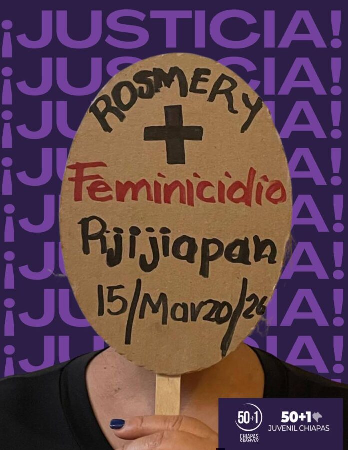 Investigan feminicidio de Rosmery, en Pijijiapan, Chiapas